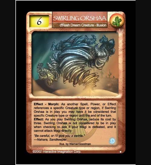 Swirling Orshaa - Foil